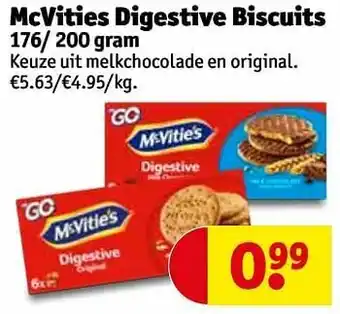 Mcvities digestive biscuits