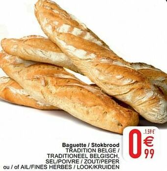 Cora Baguette - stokbrood aanbieding