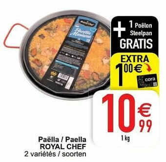 Cora Paëlla - paella royal chef aanbieding