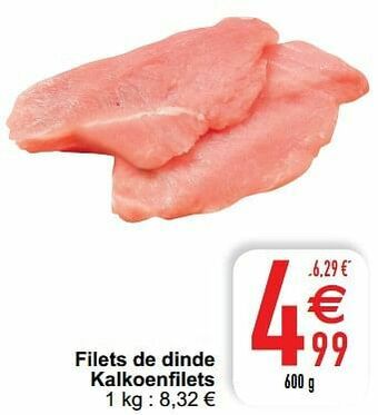 Cora Filets de dinde kalkoenfilets aanbieding