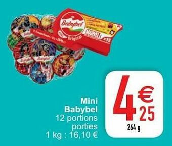 Cora Mini babybel aanbieding