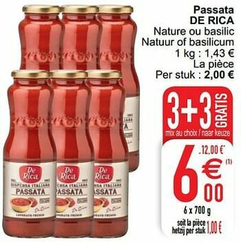 Cora Passata de rica aanbieding