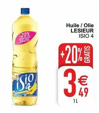 Huile - olie lesieur isio 4
