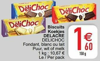 Cora Biscuits koekjes delacre delichoc aanbieding
