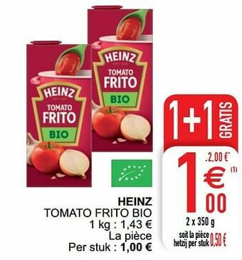 Cora Heinz tomato frito bio aanbieding