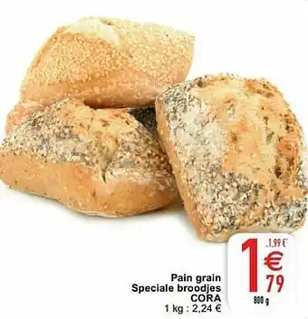 Cora Pain grain speciale broodjes cora aanbieding