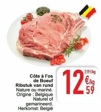 Cora Côte à l’os de boeuf ribstuk van rund aanbieding