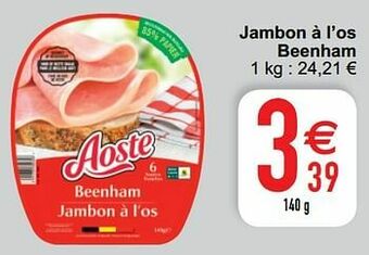 Cora Jambon à l’os beenham aanbieding