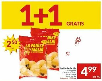 Intermarché Le panier malin aardappelen aanbieding