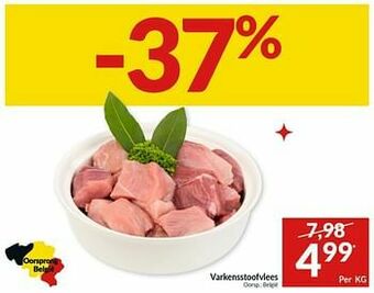 Intermarché Varkensstoofvlees aanbieding