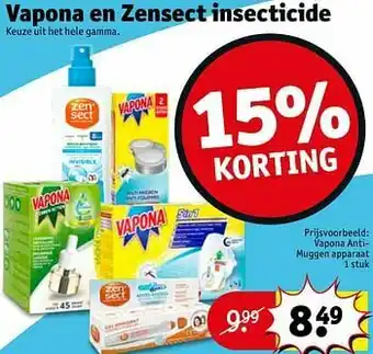 Kruidvat Vapona antimuggen apparaat aanbieding
