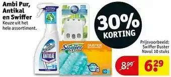 Kruidvat Swiffer duster navul aanbieding