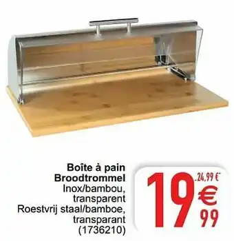 Cora Boîte à pain broodtrommel aanbieding
