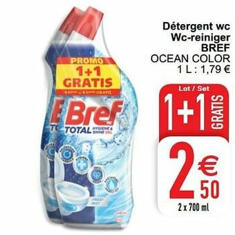 Cora Détergent wc wc-reiniger bref ocean color aanbieding