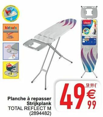 Cora Planche à repasser strijkplank total reflect m aanbieding