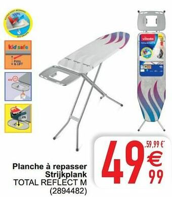 Cora Planche à repasser strijkplank total reflect m aanbieding