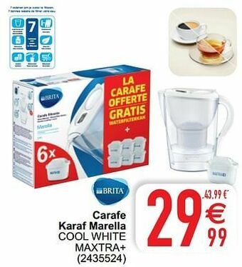 Cora Carafe karaf marella cool white maxtra+ aanbieding
