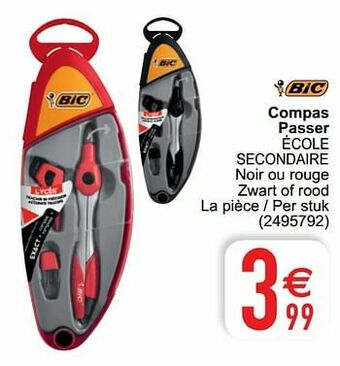 Cora Compas passer école secondaire aanbieding
