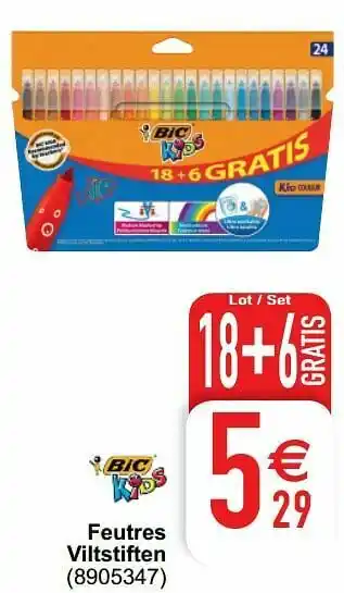 Feutres viltstiften