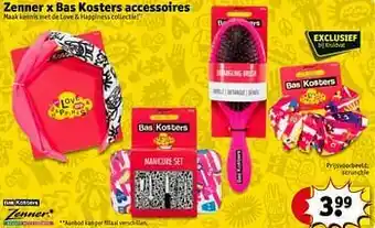 Kruidvat Zenner x bas kosters accessoires aanbieding