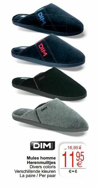Cora Mules homme herenmuiltjes aanbieding