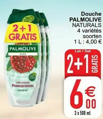 Cora Douche palmolive naturals aanbieding