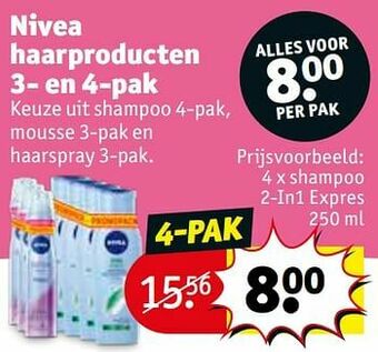 Kruidvat Shampoo 2-in1 expres aanbieding