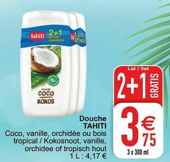 Cora Douche tahit aanbieding