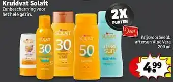 Kruidvat Aftersun aloë vera aanbieding