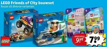 Kruidvat Lego friends of city bouwset aanbieding