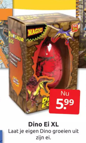 Boekenvoordeel Dino Ei XL aanbieding