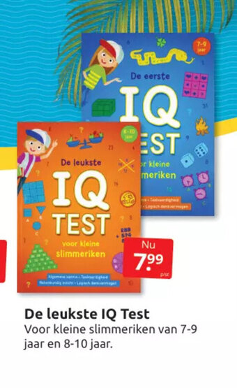 Boekenvoordeel De leukste IQ Test aanbieding
