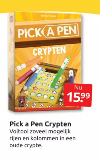 Pick a Pen Crypten