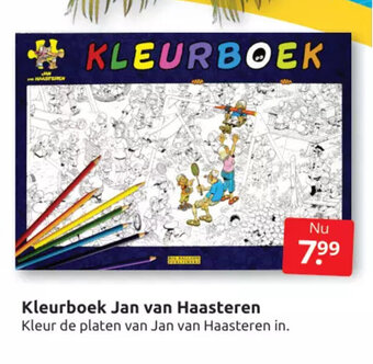Boekenvoordeel Kleurboek Jan van Haasteren aanbieding