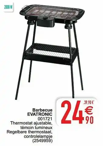 Cora Barbecue evatronic 001721 aanbieding