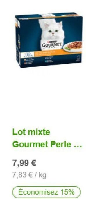 Lot mixte Gourmet Perle ...