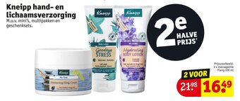 Kruidvat Kneipp hand- en lichaamsverzorging aanbieding
