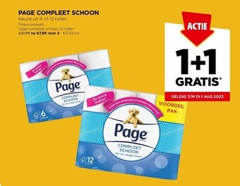 Jumbo Page compleet schoon aanbieding