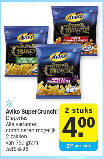 Albert Heijn Aviko supercrunch! aanbieding