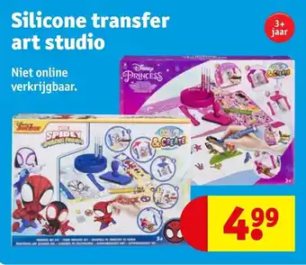 Kruidvat Silicone transfer art studio aanbieding