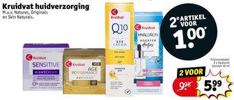 Kruidvat Kruidvat huidverzorging, Prijsvoorbeeld: 2 x Hyaluron booster 30 ml aanbieding
