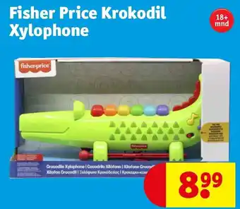 Kruidvat Fisher Price Krokodil Xylophone aanbieding
