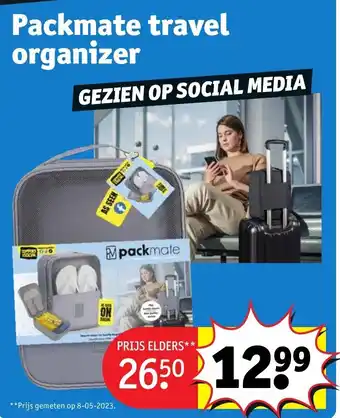 Packmate travel organizer