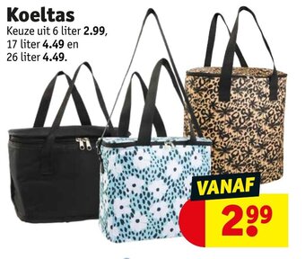 Kruidvat Koeltas Keuze uit 6 liter aanbieding