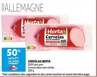 CERVELAS HERTA 200 g