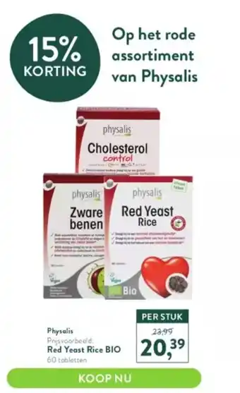 Physalis Red Yeast Rice BIO