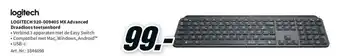 MediaMarkt Logitech 920-009405 MX Advanced Draadloose toetsenbord aanbieding