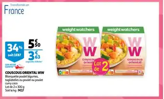 Couscous Oriental WW