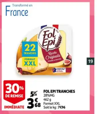 Fol Epi Tranches