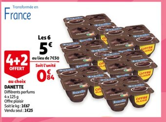 Auchan Danette aanbieding